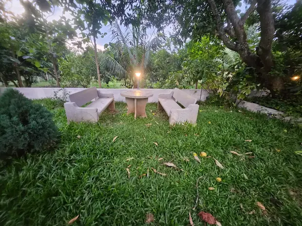 Lawn Sitting Area