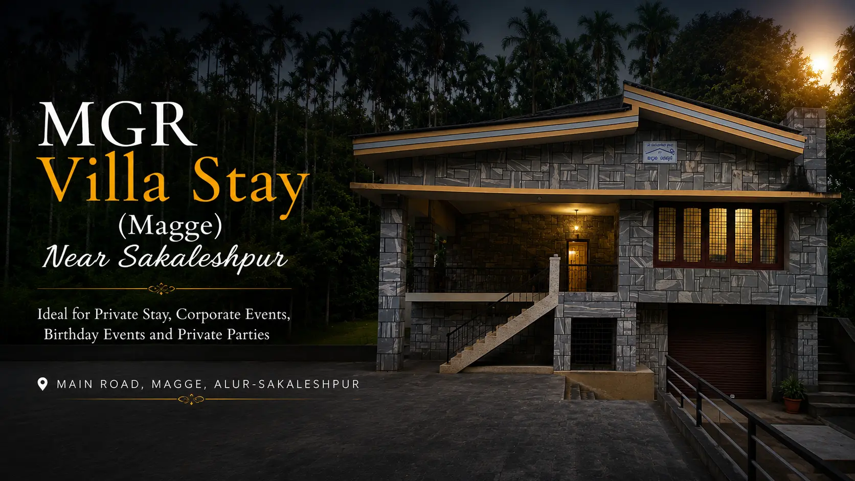 Homestay Sakaleshpur_Banner
